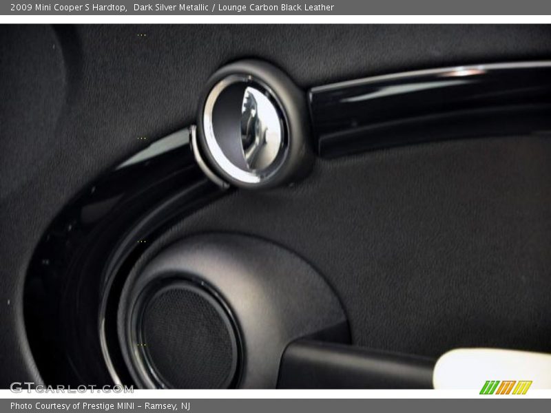 Dark Silver Metallic / Lounge Carbon Black Leather 2009 Mini Cooper S Hardtop