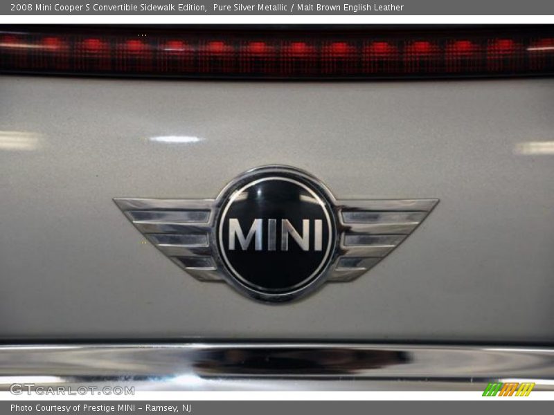  2008 Cooper S Convertible Sidewalk Edition Logo