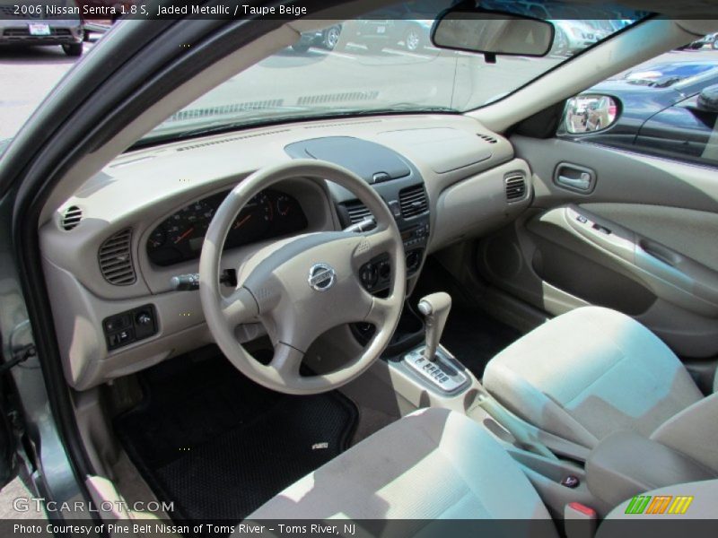 Jaded Metallic / Taupe Beige 2006 Nissan Sentra 1.8 S