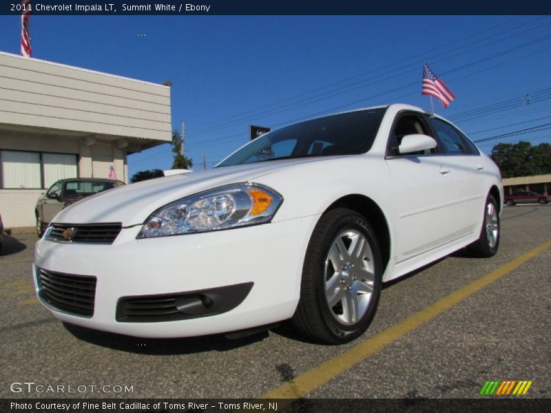 Summit White / Ebony 2011 Chevrolet Impala LT
