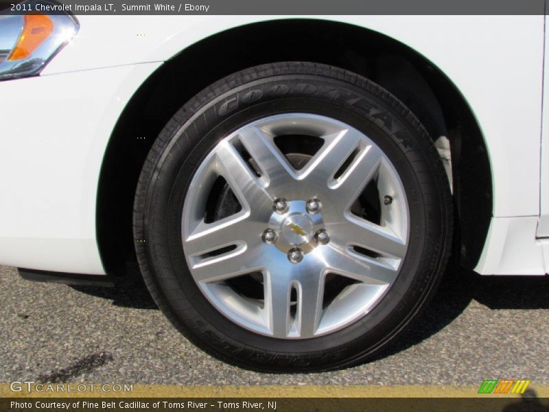 Summit White / Ebony 2011 Chevrolet Impala LT