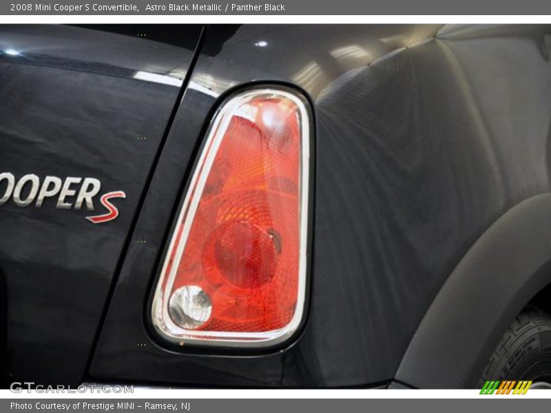 Astro Black Metallic / Panther Black 2008 Mini Cooper S Convertible
