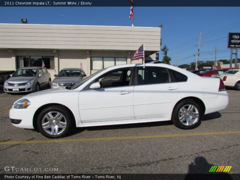 Summit White / Ebony 2011 Chevrolet Impala LT