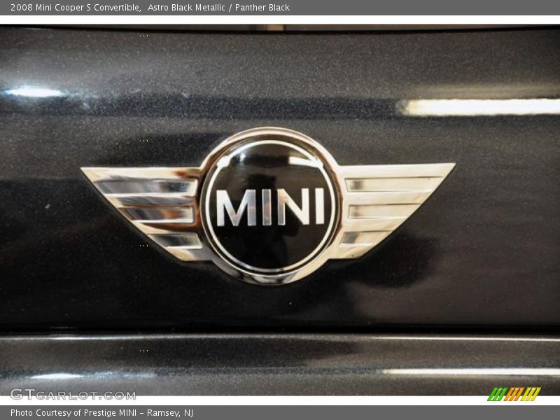 Astro Black Metallic / Panther Black 2008 Mini Cooper S Convertible