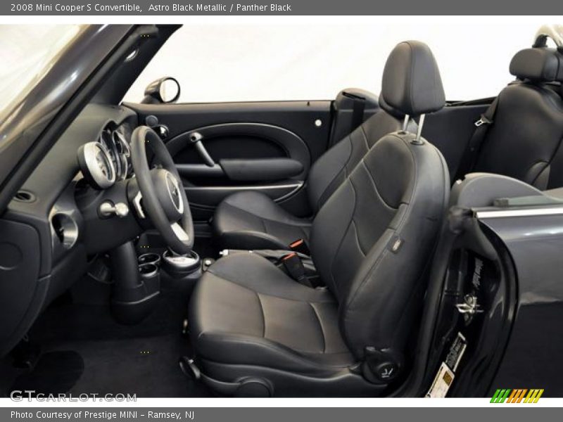 Astro Black Metallic / Panther Black 2008 Mini Cooper S Convertible