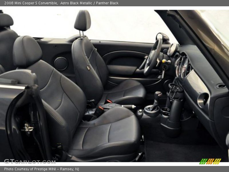 Astro Black Metallic / Panther Black 2008 Mini Cooper S Convertible