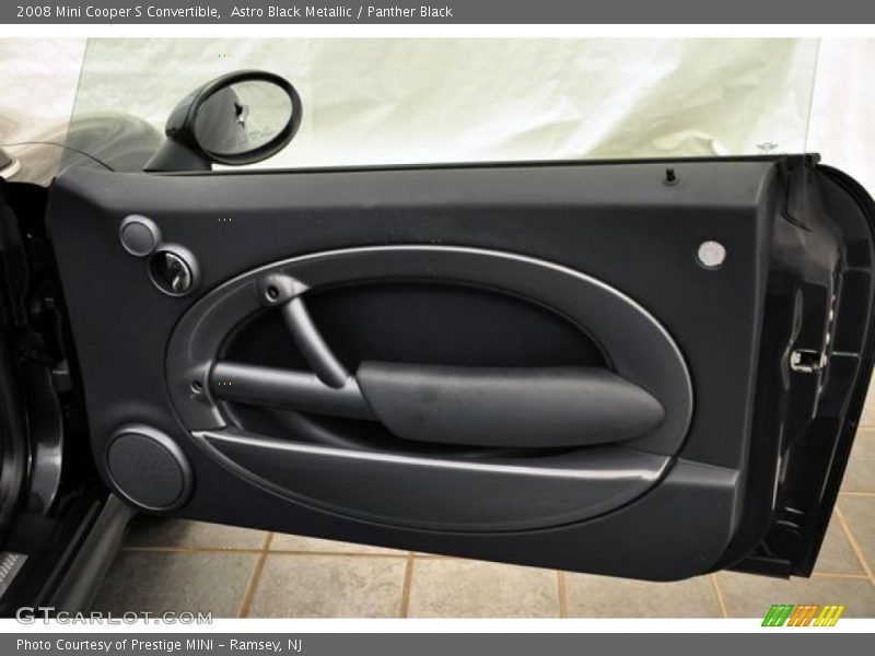 Astro Black Metallic / Panther Black 2008 Mini Cooper S Convertible