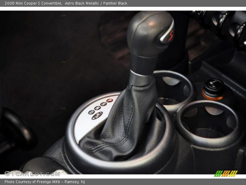Astro Black Metallic / Panther Black 2008 Mini Cooper S Convertible