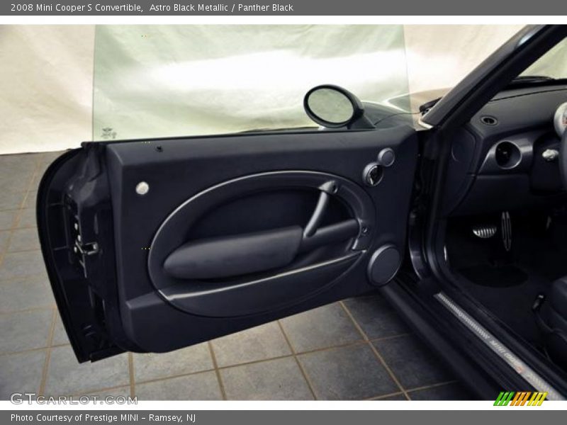 Astro Black Metallic / Panther Black 2008 Mini Cooper S Convertible