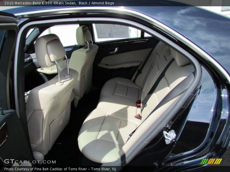 Black / Almond Beige 2010 Mercedes-Benz E 350 4Matic Sedan