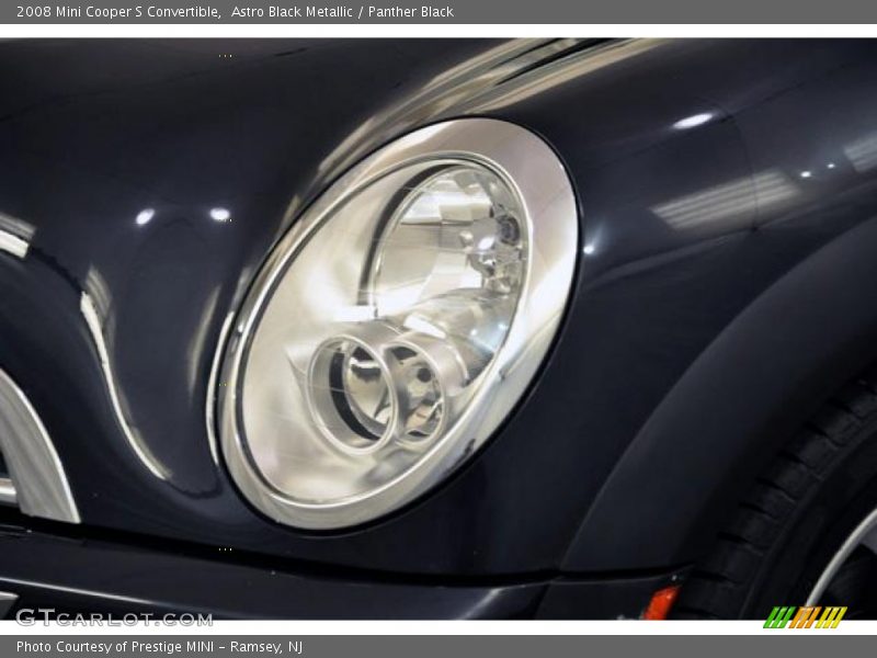 Astro Black Metallic / Panther Black 2008 Mini Cooper S Convertible