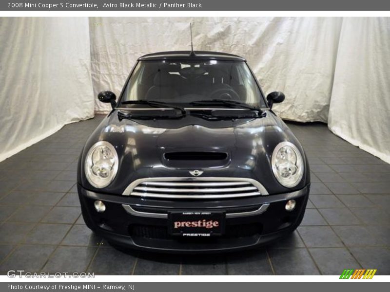 Astro Black Metallic / Panther Black 2008 Mini Cooper S Convertible