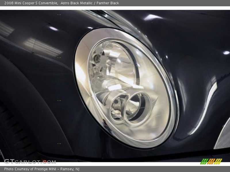 Astro Black Metallic / Panther Black 2008 Mini Cooper S Convertible