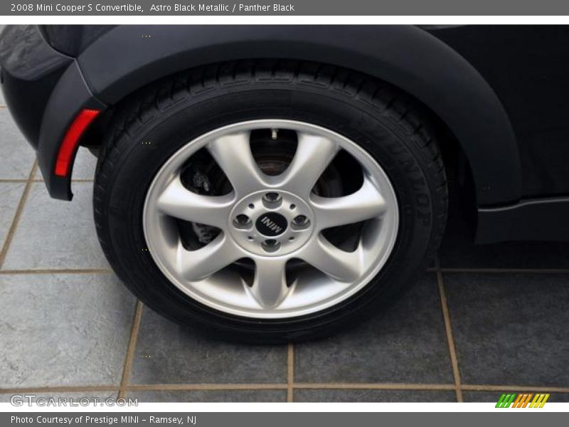 Astro Black Metallic / Panther Black 2008 Mini Cooper S Convertible