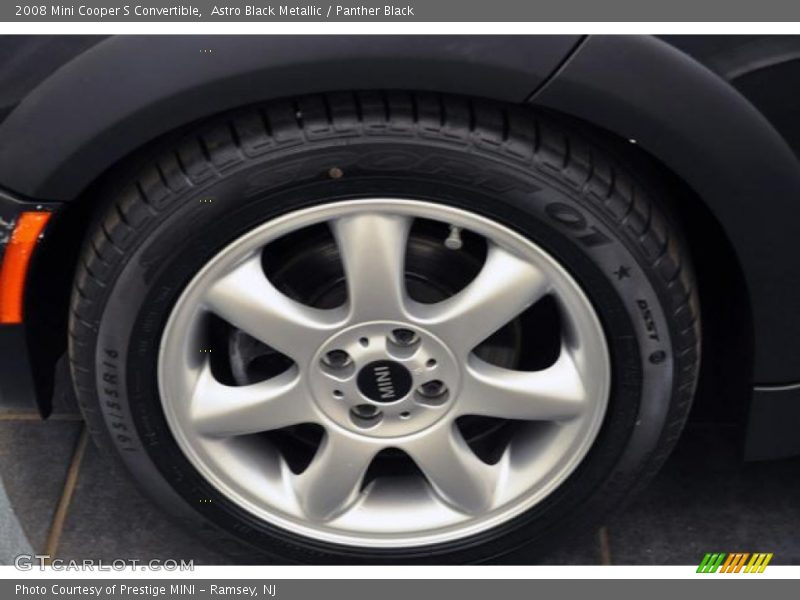 Astro Black Metallic / Panther Black 2008 Mini Cooper S Convertible