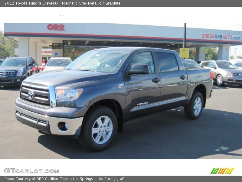 Magnetic Gray Metallic / Graphite 2012 Toyota Tundra CrewMax