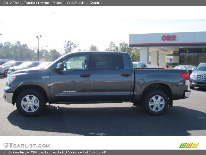 Magnetic Gray Metallic / Graphite 2012 Toyota Tundra CrewMax