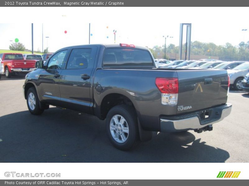 Magnetic Gray Metallic / Graphite 2012 Toyota Tundra CrewMax