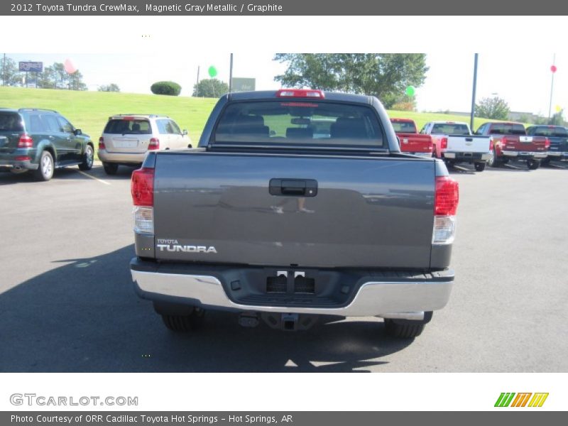 Magnetic Gray Metallic / Graphite 2012 Toyota Tundra CrewMax