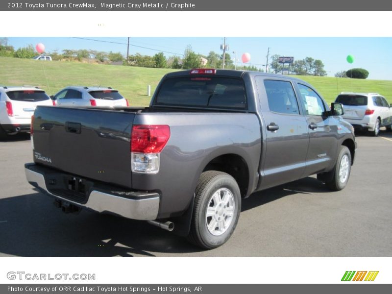 Magnetic Gray Metallic / Graphite 2012 Toyota Tundra CrewMax