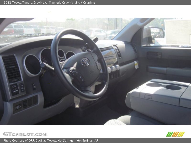 Magnetic Gray Metallic / Graphite 2012 Toyota Tundra CrewMax