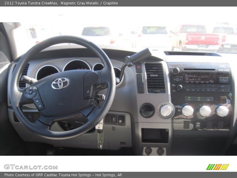 Magnetic Gray Metallic / Graphite 2012 Toyota Tundra CrewMax