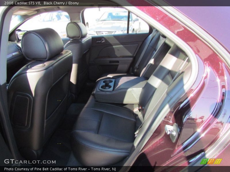 Black Cherry / Ebony 2008 Cadillac STS V8