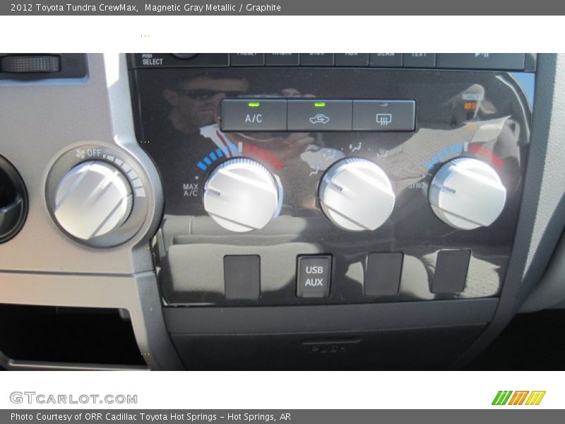 Magnetic Gray Metallic / Graphite 2012 Toyota Tundra CrewMax