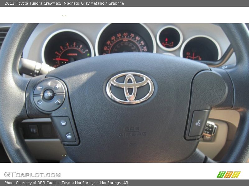 Magnetic Gray Metallic / Graphite 2012 Toyota Tundra CrewMax