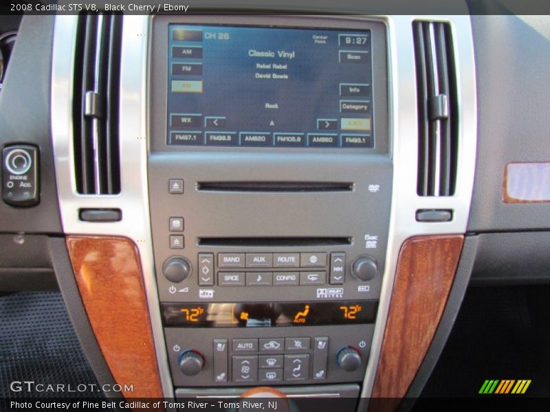 Black Cherry / Ebony 2008 Cadillac STS V8