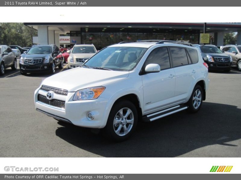 Super White / Ash 2011 Toyota RAV4 Limited