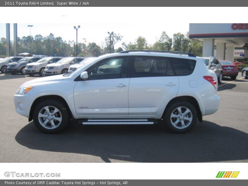 Super White / Ash 2011 Toyota RAV4 Limited