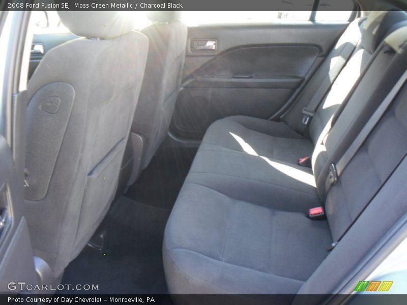 Moss Green Metallic / Charcoal Black 2008 Ford Fusion SE