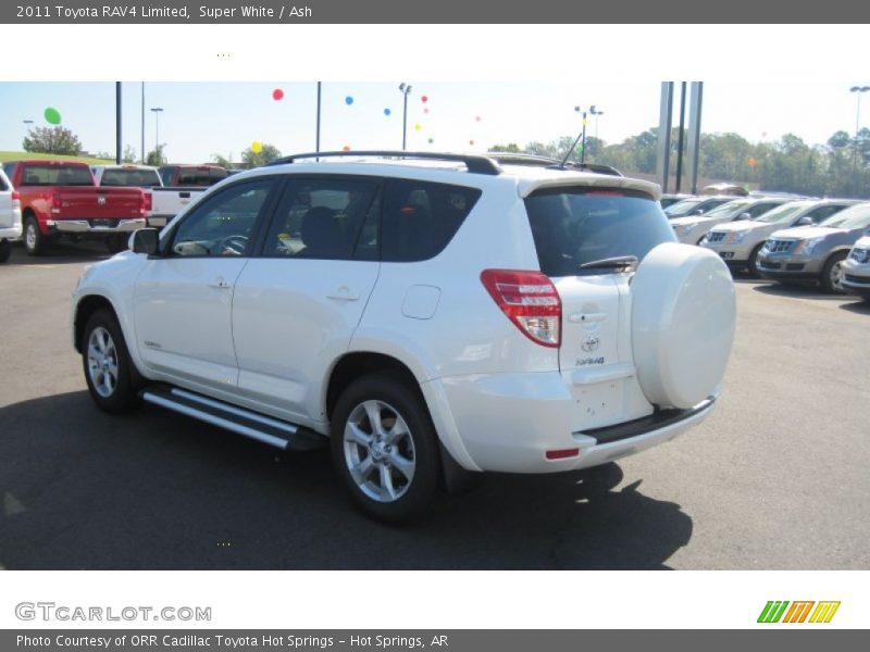 Super White / Ash 2011 Toyota RAV4 Limited