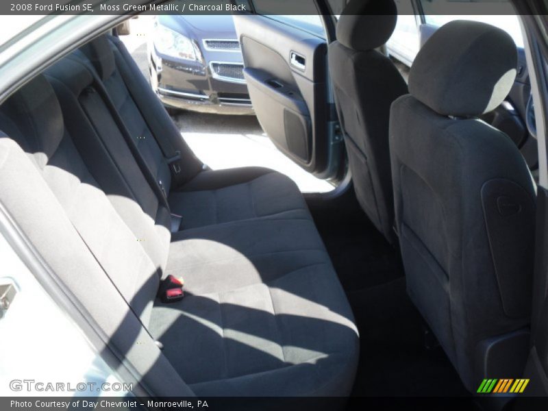 Moss Green Metallic / Charcoal Black 2008 Ford Fusion SE