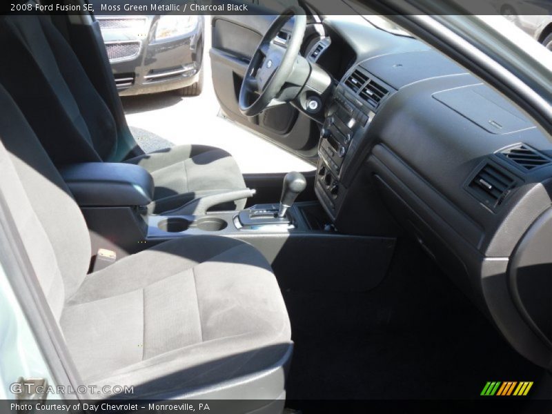 Moss Green Metallic / Charcoal Black 2008 Ford Fusion SE