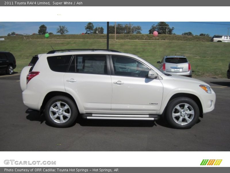Super White / Ash 2011 Toyota RAV4 Limited
