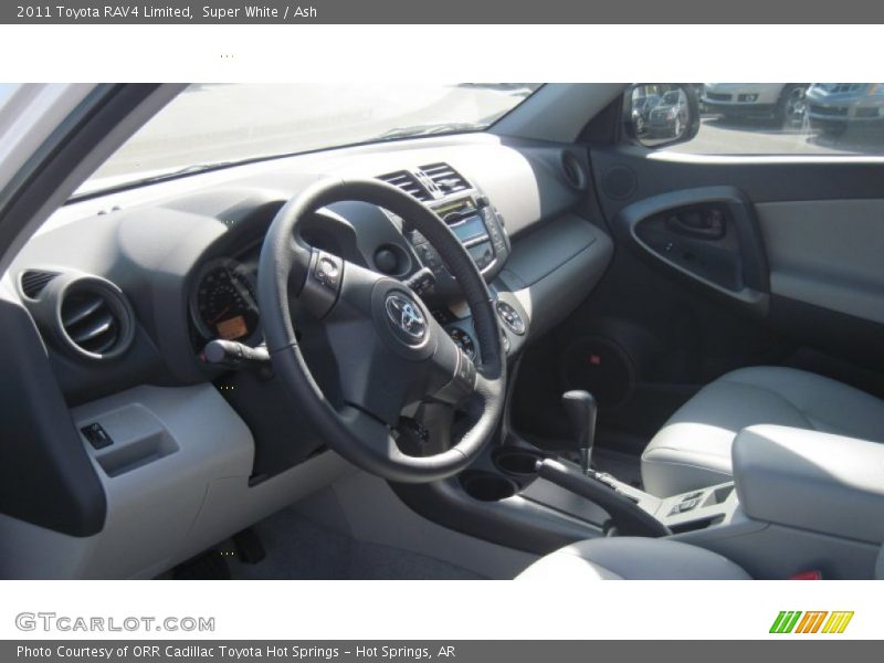 Super White / Ash 2011 Toyota RAV4 Limited