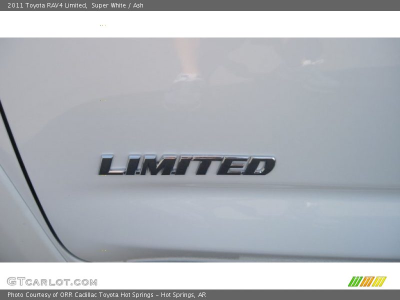 Super White / Ash 2011 Toyota RAV4 Limited