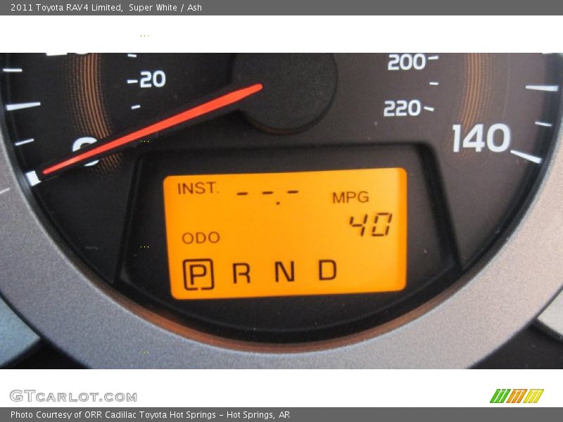 Super White / Ash 2011 Toyota RAV4 Limited