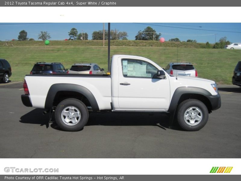  2012 Tacoma Regular Cab 4x4 Super White