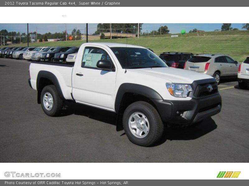 2012 Tacoma Regular Cab 4x4 Super White