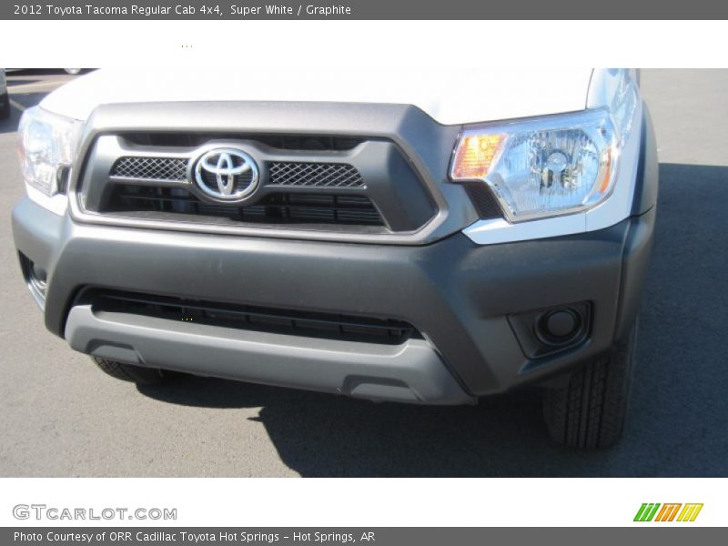 Super White / Graphite 2012 Toyota Tacoma Regular Cab 4x4