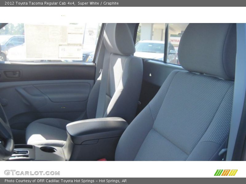 Super White / Graphite 2012 Toyota Tacoma Regular Cab 4x4