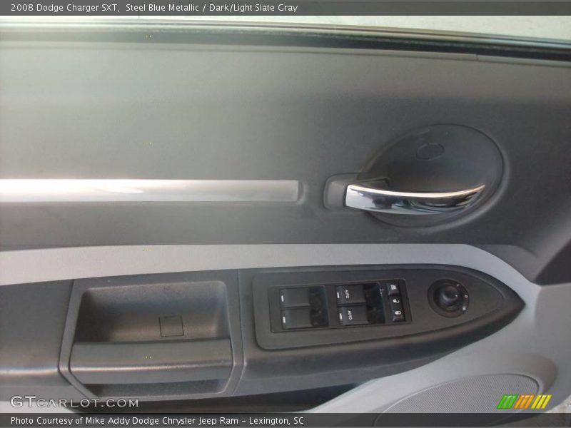 Steel Blue Metallic / Dark/Light Slate Gray 2008 Dodge Charger SXT