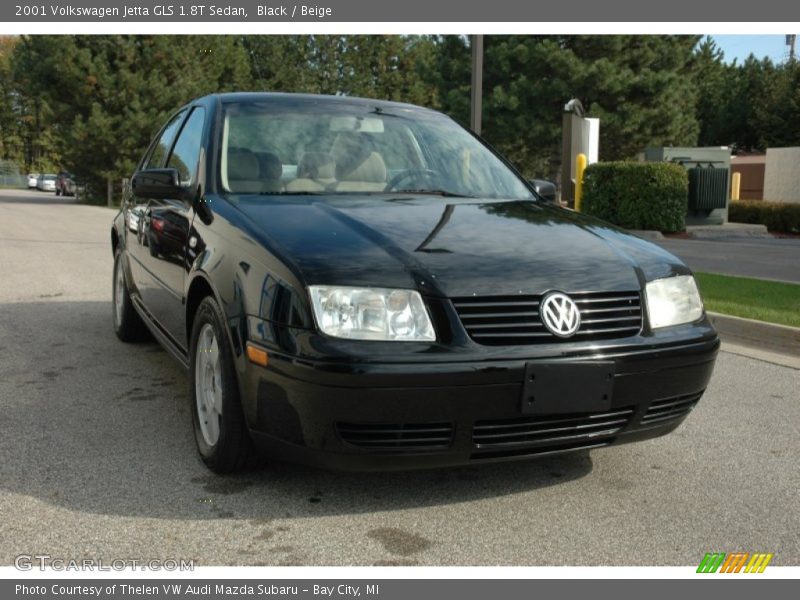 Black / Beige 2001 Volkswagen Jetta GLS 1.8T Sedan