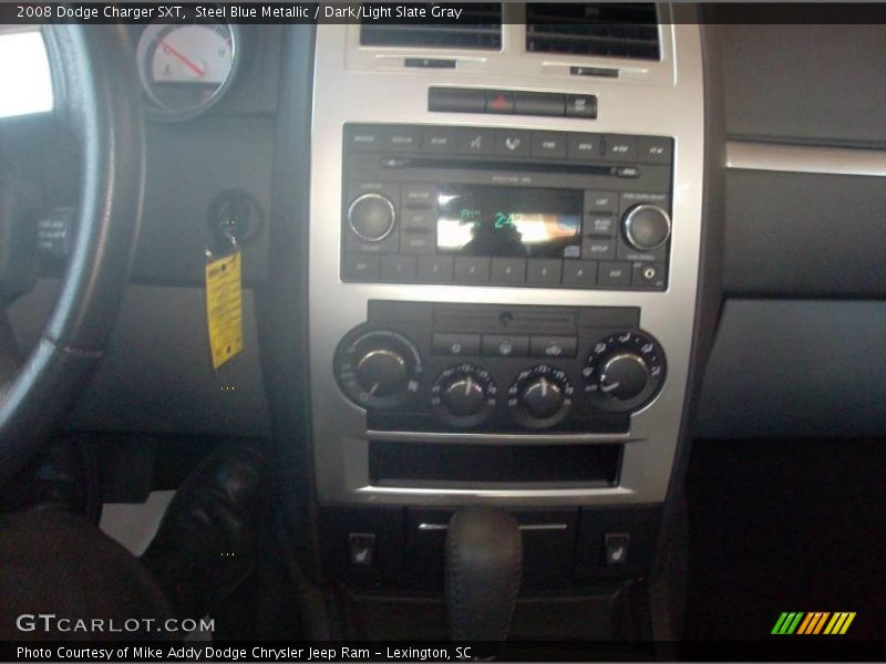 Steel Blue Metallic / Dark/Light Slate Gray 2008 Dodge Charger SXT