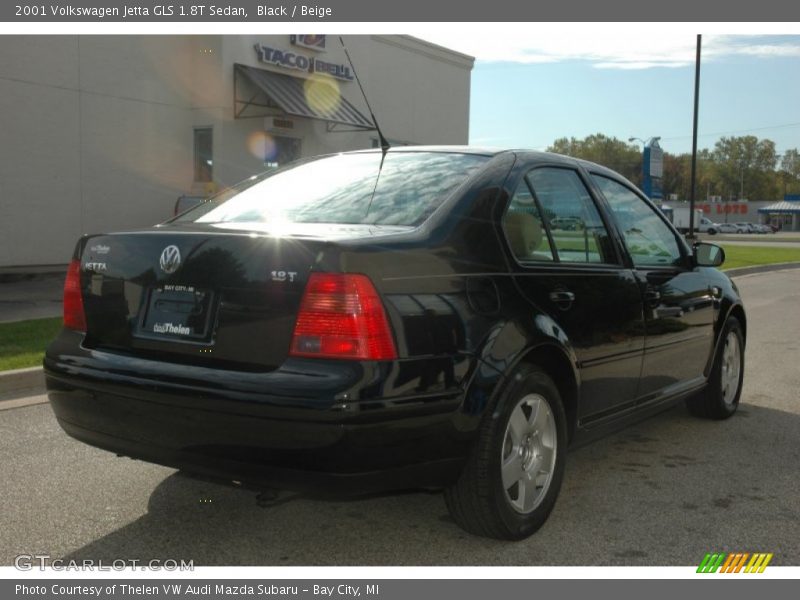 Black / Beige 2001 Volkswagen Jetta GLS 1.8T Sedan