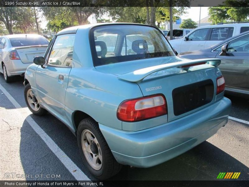 Arctic Ice / Gray/Blue 1996 Suzuki X-90