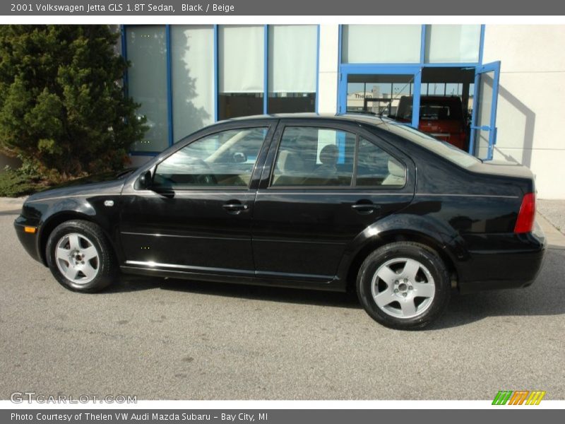 Black / Beige 2001 Volkswagen Jetta GLS 1.8T Sedan